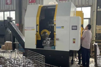 汽車(chē)壓鑄鋁非標(biāo)切割機(jī)-南京奧**客戶(hù)-德旭合作客戶(hù)案例