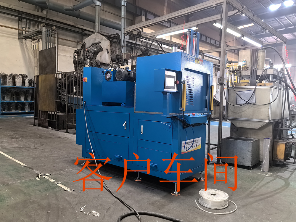 客戶非標(biāo)定制的壓鑄鋁切割機(jī)SDY-MK600出庫了